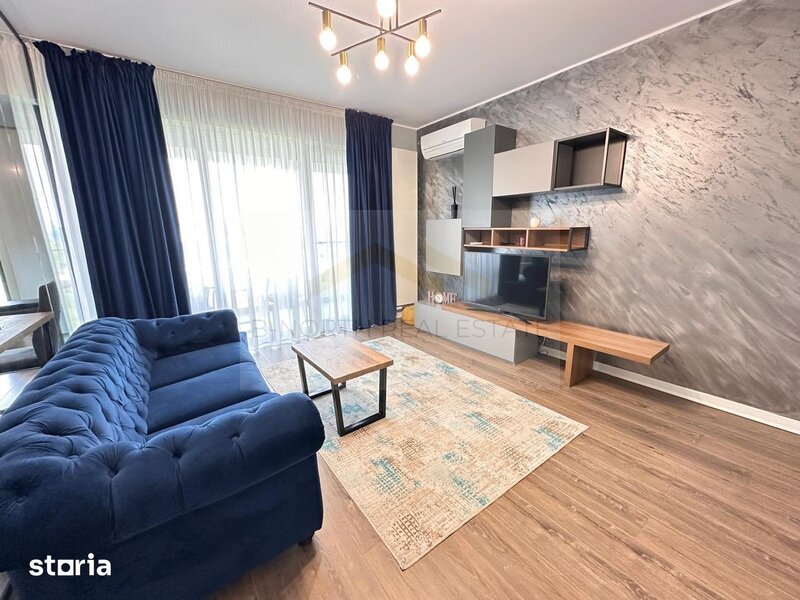 Cloud 9 Residence, apartament 2 camere de inchiriat, parcare subterana inclusa.