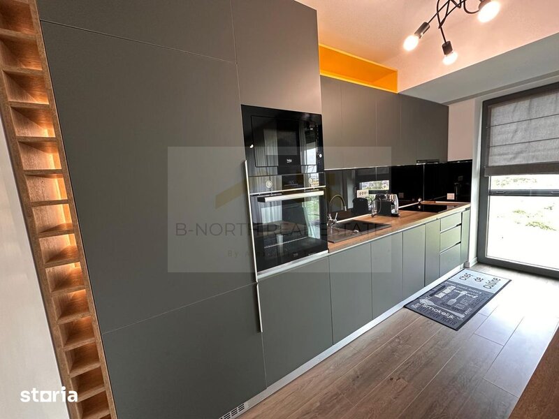 Cloud 9 Residence, apartament 2 camere de inchiriat, parcare subterana inclusa.